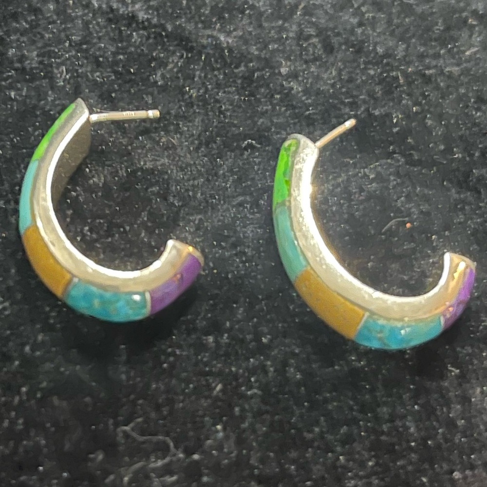 Colorful Hoop Earrings